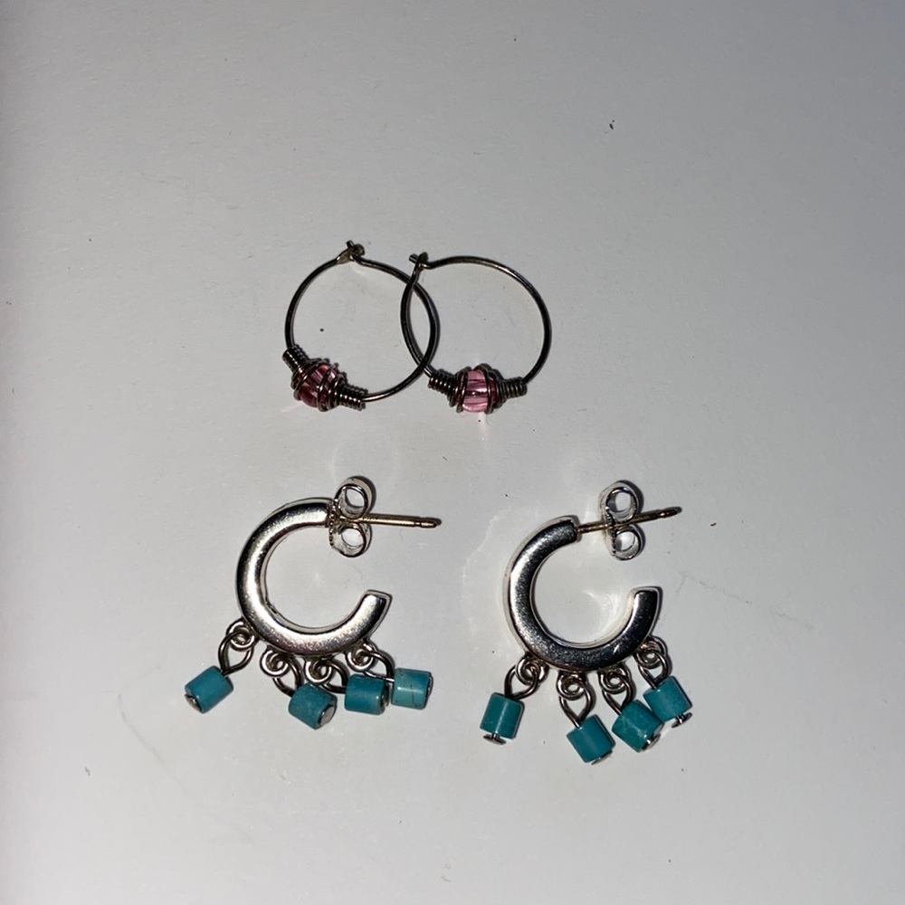 two pair earrings